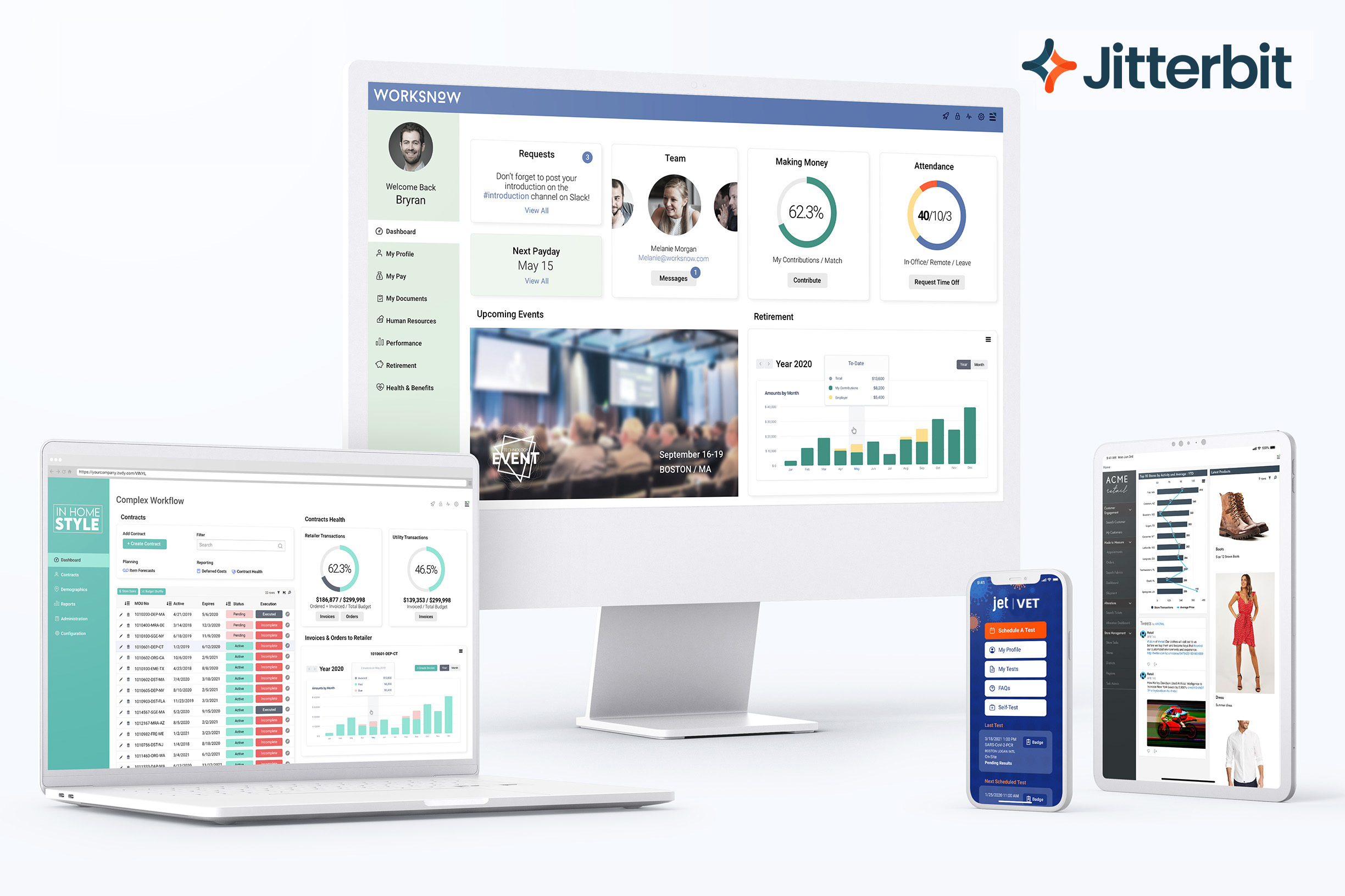 screenshot of Jitterbit App Builder